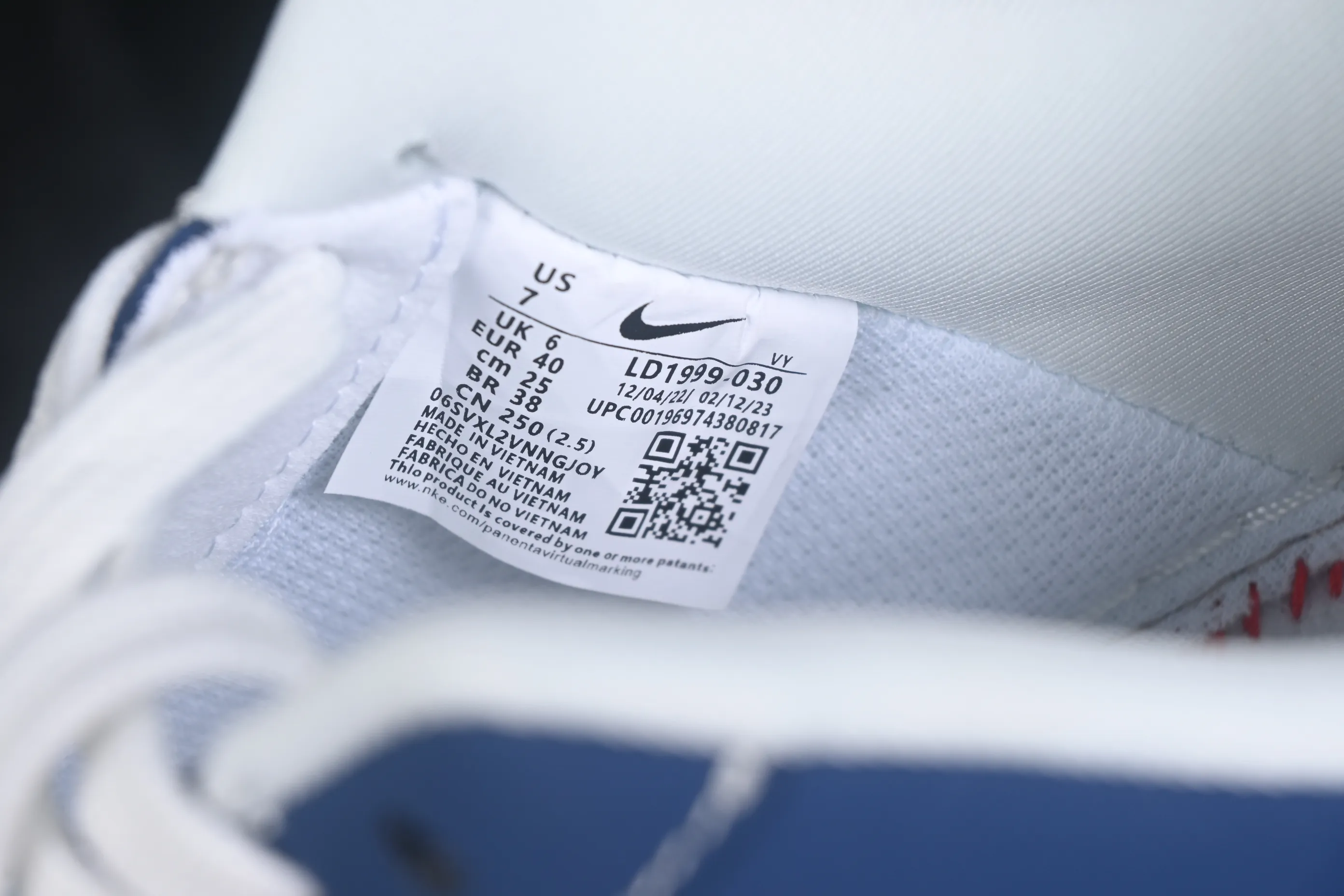 All categories Nk Air Force 1 Air Force series Nk Air Force 1 Low Air Force low-top Nike Air Force 1'07 Low joint model Air Force 1 low-top casual sneakers LD1999-030